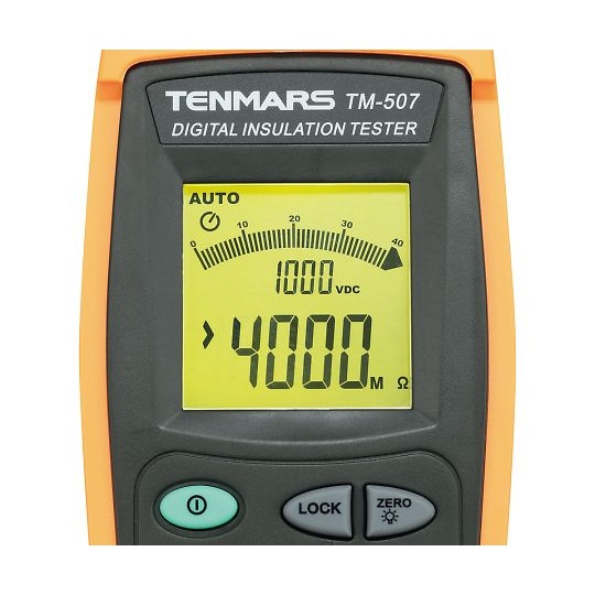 デジタル絶縁抵抗計 TM-507【3-8602-01】