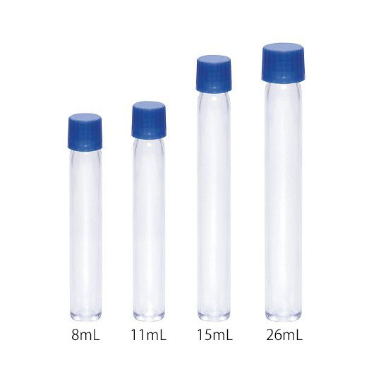 PC培養試験管TPC20125 150本【3-8982-04】