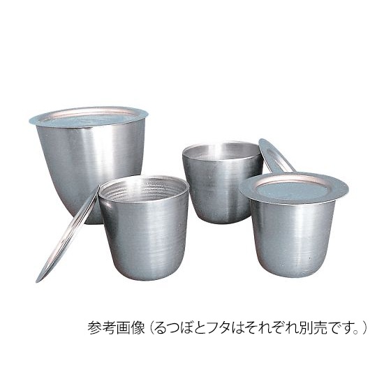 鉄るつぼ 40ml用蓋 10個【3-9480-12】