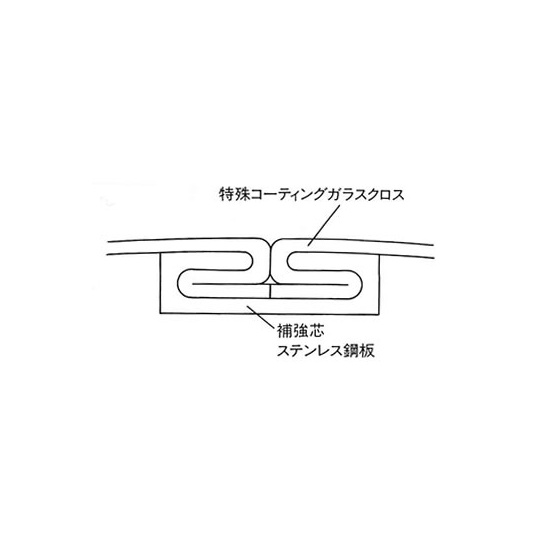 耐熱ダクトホース 21115-050【3-9628-11】