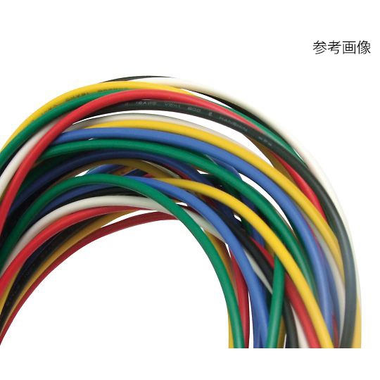電線 UL1007AWG18 L-50黄【3-967-03】