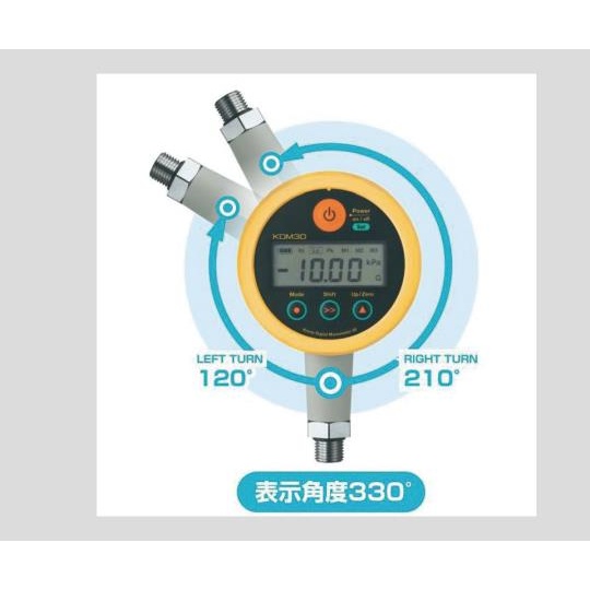圧力計KDM30-10MPaG-A-RE【3-9688-03】