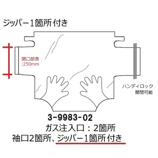 グローブバッグ SS-30【3-9983-02】