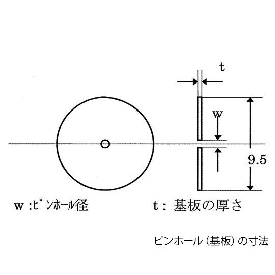 20±2μm 精密ピンホール【4-1777-11】