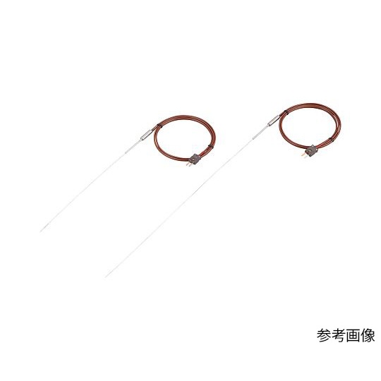 SΦ3.2×5050 細型シースT熱電対【4-2083-06】