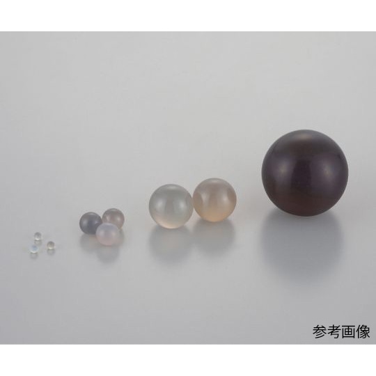 1mm メノウ球 10個入【4-2861-01】