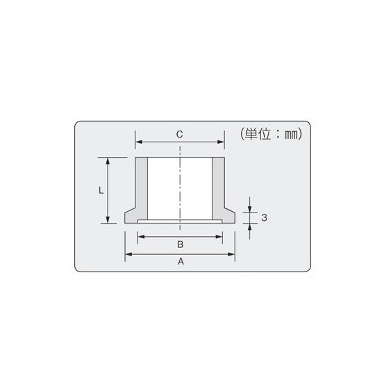 ショートフランジ SF50【4-493-05】