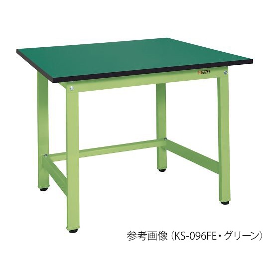 天板付作業台 KSD-127FE【4-588-04】