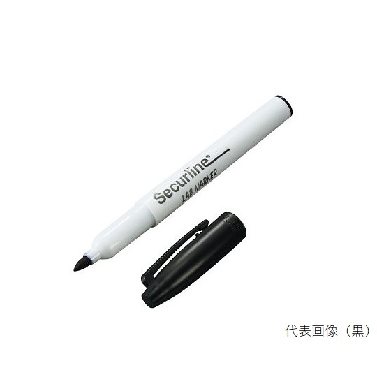 ラボ用マーカ140013PDC青 10本【4-818-02】