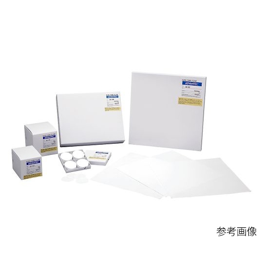 ガラス濾紙 GC-50 47 100枚【4-908-61】