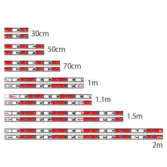 アルミ製ロッド 66ロッド 1.1m【62-4862-09】