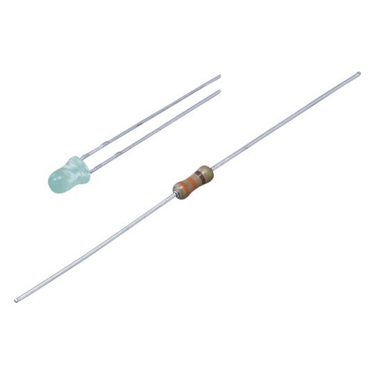 HK-LED3H(G) LED 3MM緑【62-8566-34】