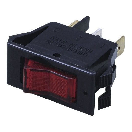 HK-PSL01H(R)照光式スイッチ赤【62-8566-59】