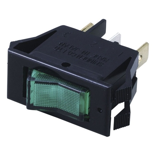 HK-PSL01H(G)照光式スイッチ緑【62-8566-60】