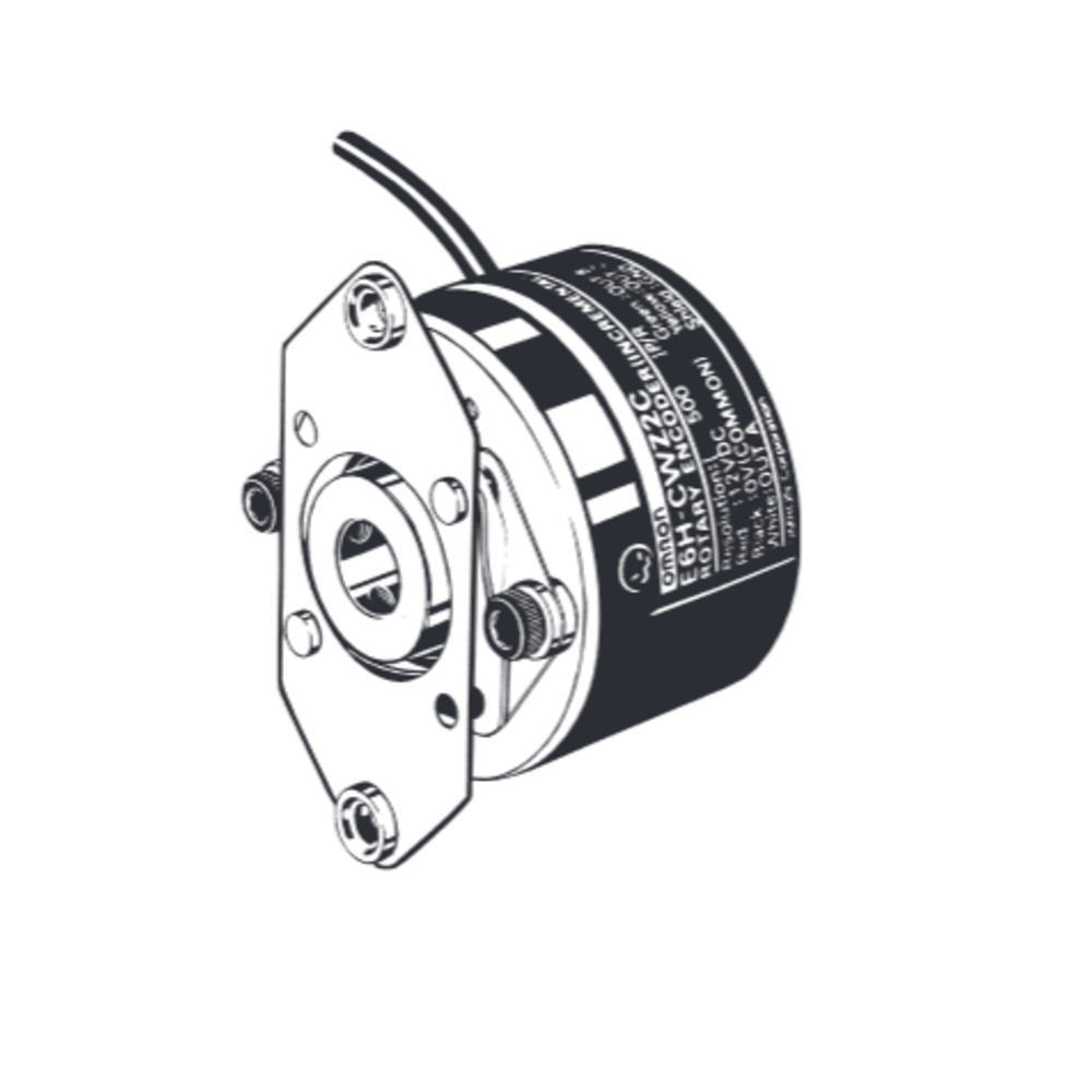 ロータリエンコーダ E6H-CWZ6C-3600P/R-0.5M OMRON製｜電子部品