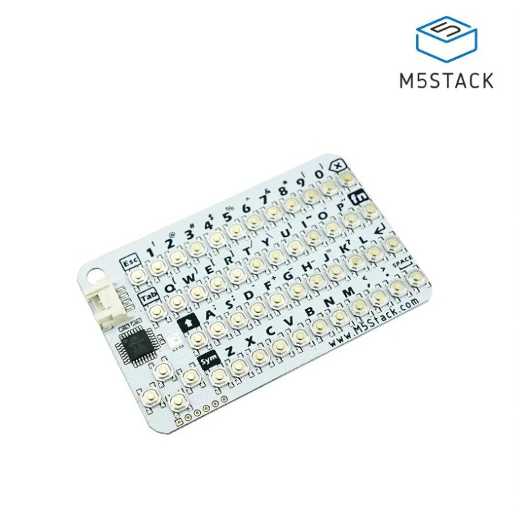 M5Stack用CardKB　M5Stack製｜電子部品・半導体通販のマルツ　MiniカードキーボードV1.1　M5STACK-U035-B