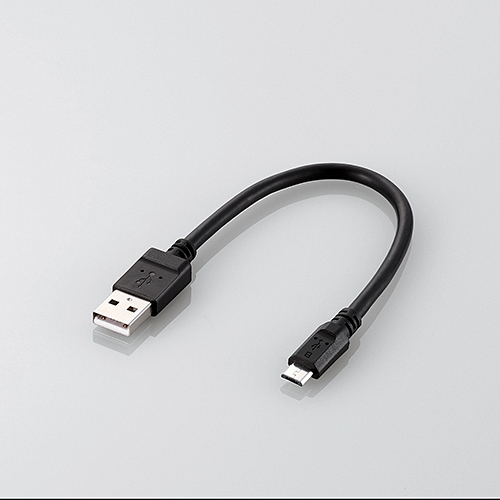 Microusbケーブル 充電専用 0 2m ブラック Mpa Ambc2u02bk エレコム製 電子部品 半導体通販のマルツ