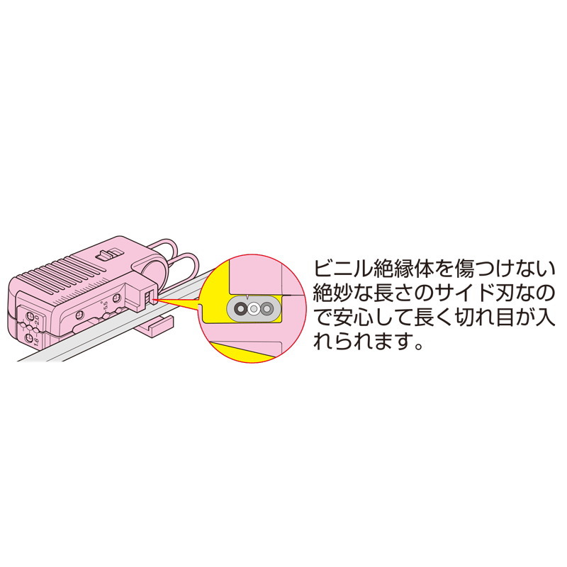 トリッパー・FK(VVFケーブルの皮むき器)【TOR-1FK】