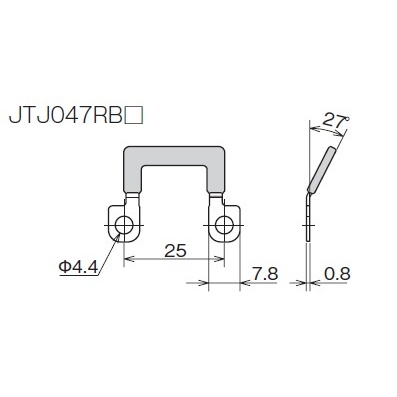 リモコンリレー用ショートバー【JTJ047RBB】