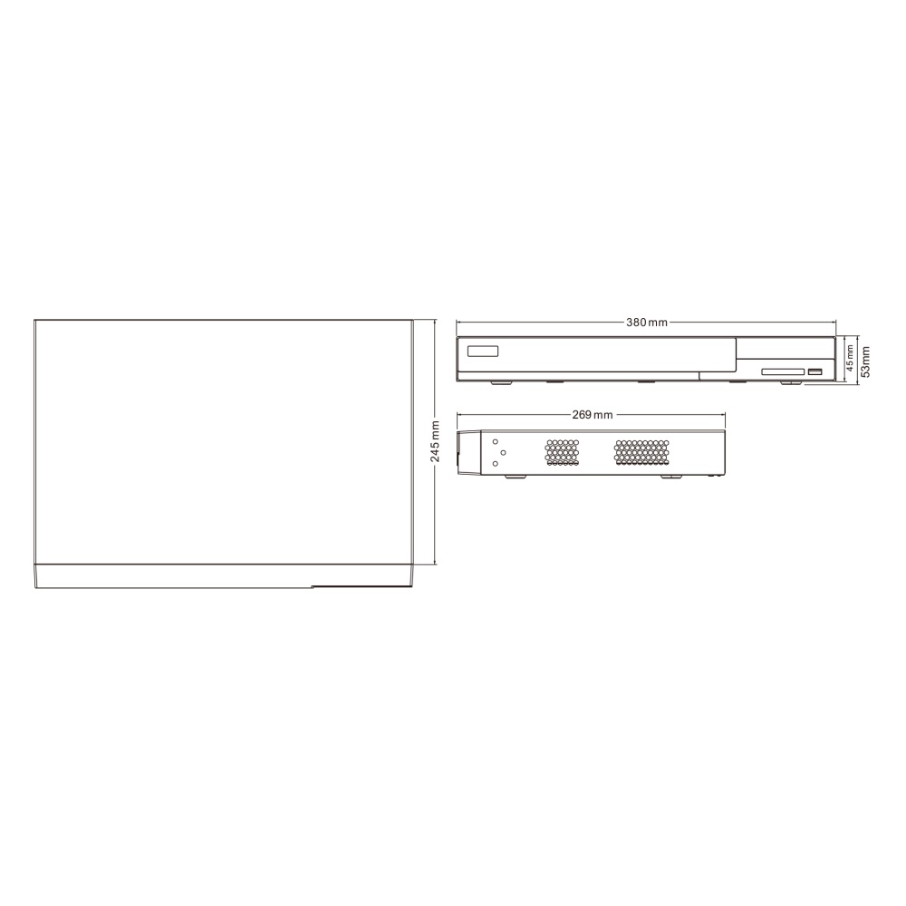 16chハードディスクネットワークビデオレコーダー【NVR-W16】