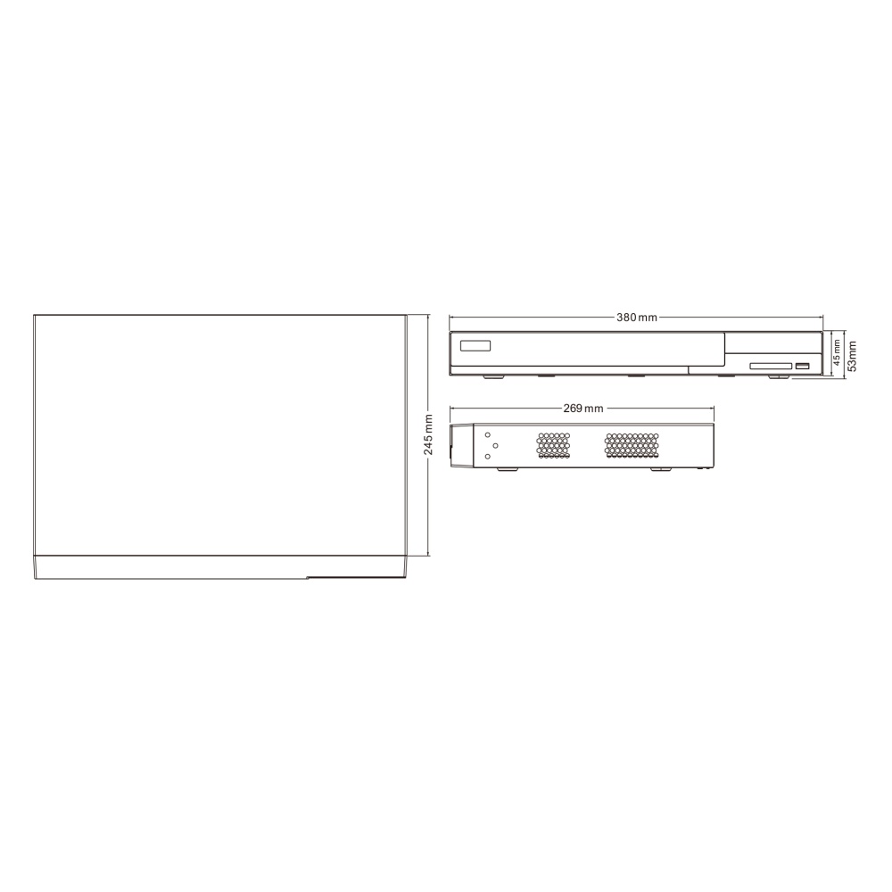 16chハードディスクネットワークビデオレコーダー【NVR-W16】