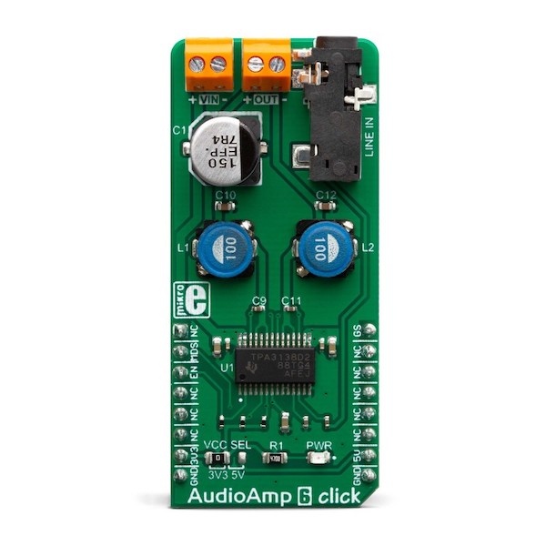 MIKROE AudioAmp 6 Click【COM-19816】