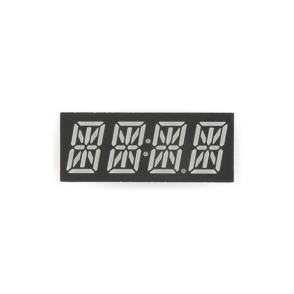 14セグメント英数字ディスプレイ(緑)【COM-21212】