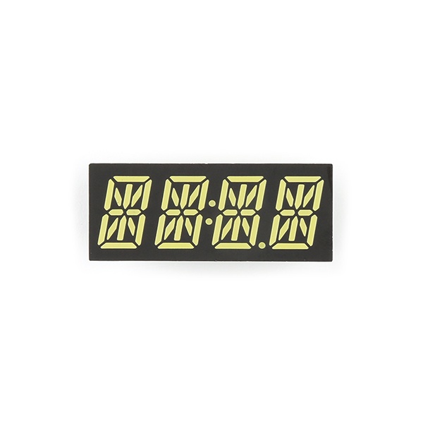 14-Segment Alphanumeric Display - White【COM-21213】