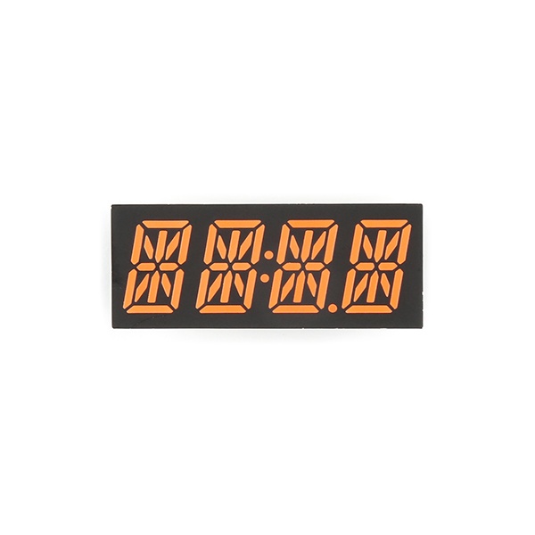 14セグメント英数字ディスプレイ(ピンク)【COM-21214】