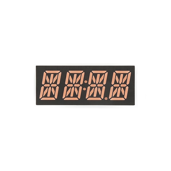 14セグメント英数字ディスプレイ(紫)【COM-21215】