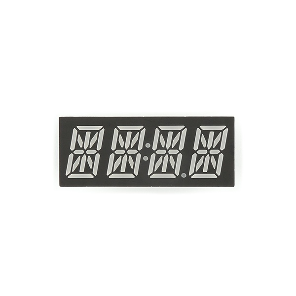 14セグメント英数字ディスプレイ(赤)【COM-21217】