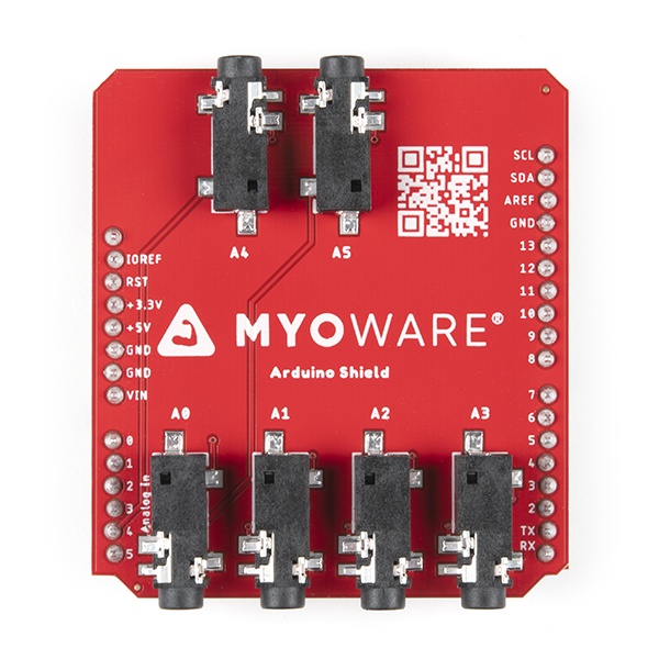 MyoWare 2.0 Arduino Shield【DEV-18426】