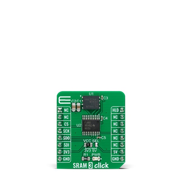 MIKROE SRAM 3 Click【DEV-19388】