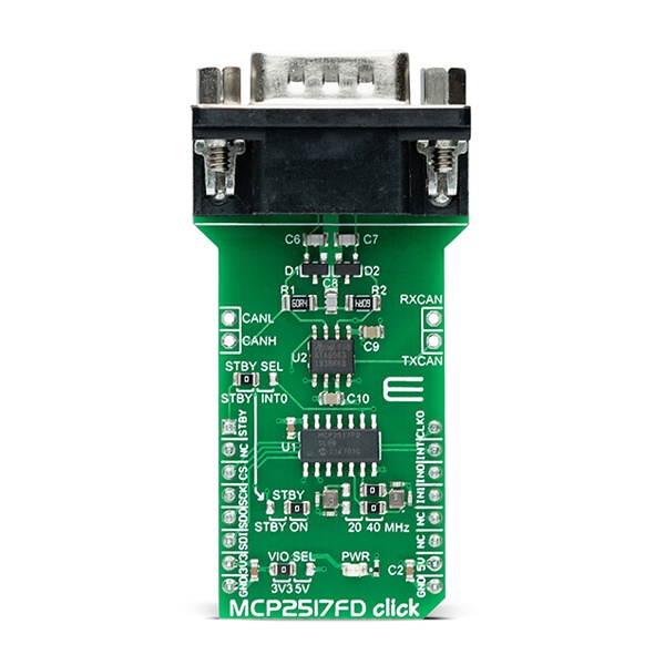MIKROE MCP2517FD Click【DEV-20235】