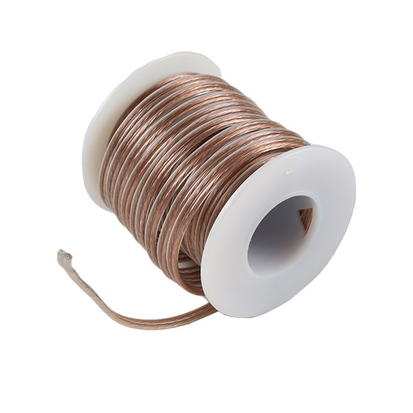 Hook-up Wire 2-Conductor - Clear【PRT-18382】