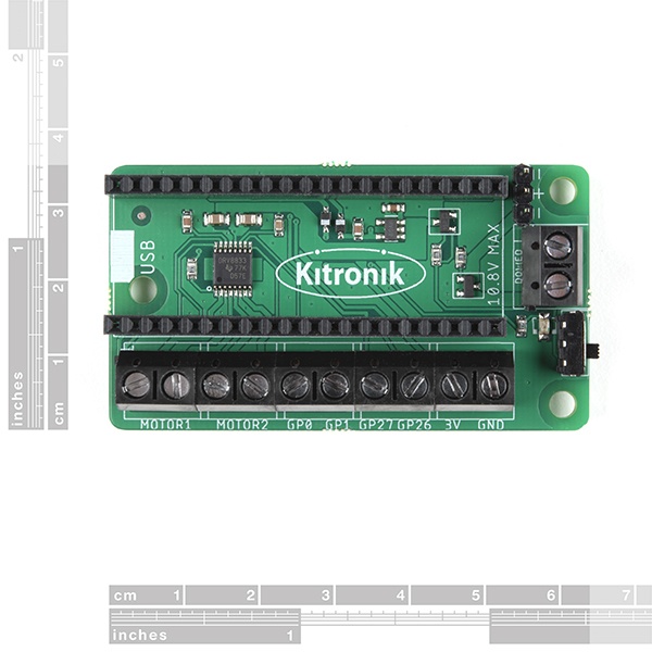 Raspberry Pi Pico用モータードライバボード【ROB-18776】