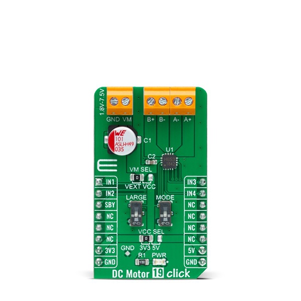 MIKROE DC Motor 19 Click【ROB-19123】