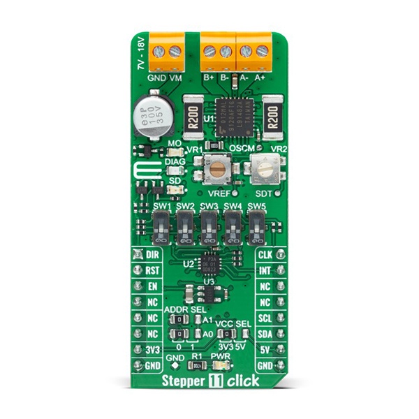 MIKROE Stepper 11 Click【ROB-19174】