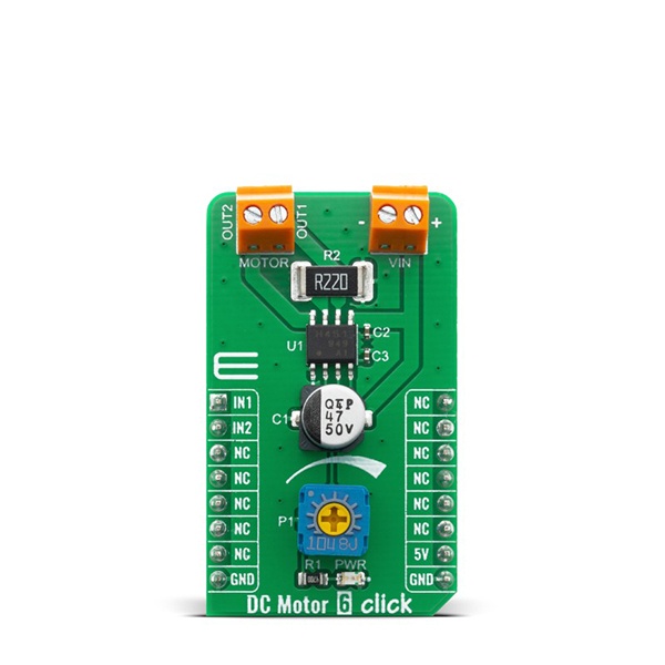 MIKROE DC Motor 6 Click【ROB-19462】