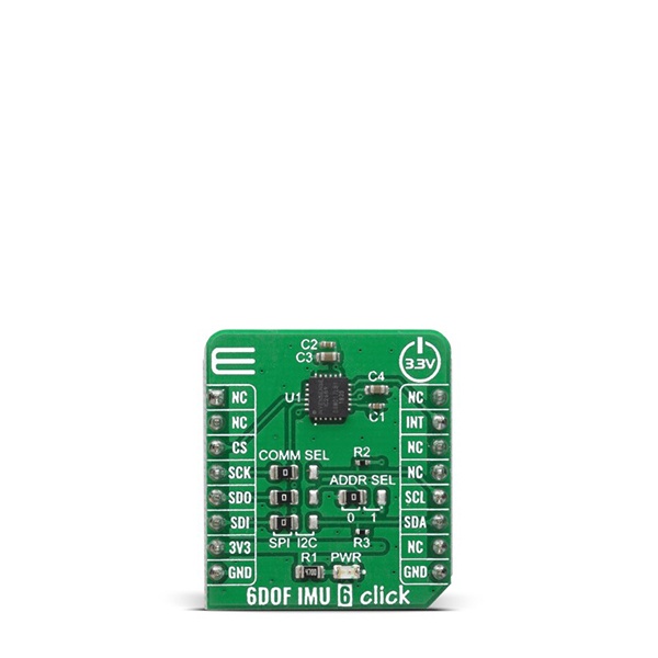 MIKROE 6DOF IMU 6 Click【SEN-19493】