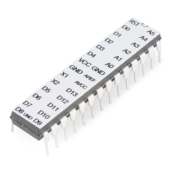ATmega328用ピンマップステッカー【SWG-19631】
