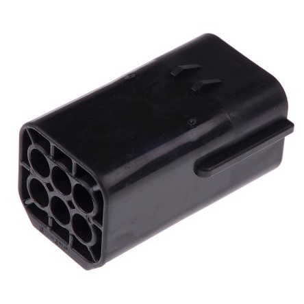 自動車用コネクタ 6極 メス 車載用コネクタハウジング 174264-2 TE