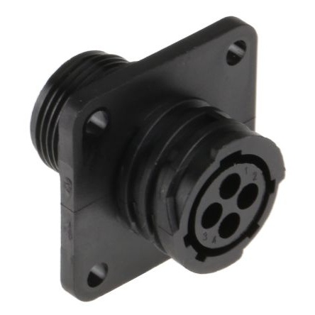 丸型コネクタ、4極、パネルマウント、206430-1 206430-1 TE Connectivity(Tyco Electronics)製|電子部品・半導体通販のマルツ 丸型コネクタ、4極、パネルマウント、206430-1 206430-1 TE Connectivity(Tyco Electronics)製|電子部品・半導体通販のマルツ