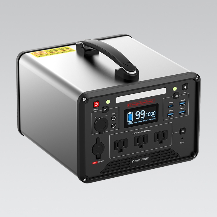 ポータブル電源 1000W【SPI-1280P】