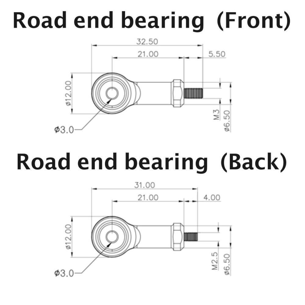MIGHTY ZAP End Bearing (IR-EB01)[エンドベアリング (IR-EB01)]【IR-EB01】