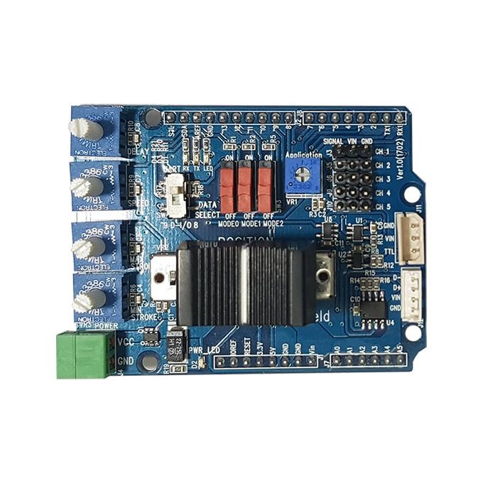 MIGHTY ZAP Arduino Servo Tester Shield (IR-STS01) [Arduino サーボテスターシールド ...