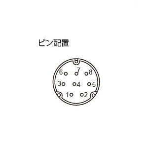ミニDinコネクタ・組み立てタイプ・はんだ付タイプ【E8-200J-100】