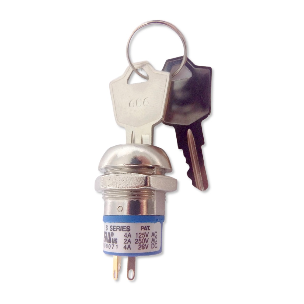 Multi Comp Key Switch KEY SWITCH 90 DEG 2 POS SOLDER LUG MP004588 Multicomp Pro製|電子部品・半導体通販のマルツ