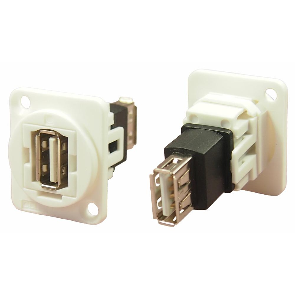 USB ADAPTER 2.0 TYPE A RCPT-RCPT CP30208NW CLIFF ELECTRONIC COMPONENTS製 ...