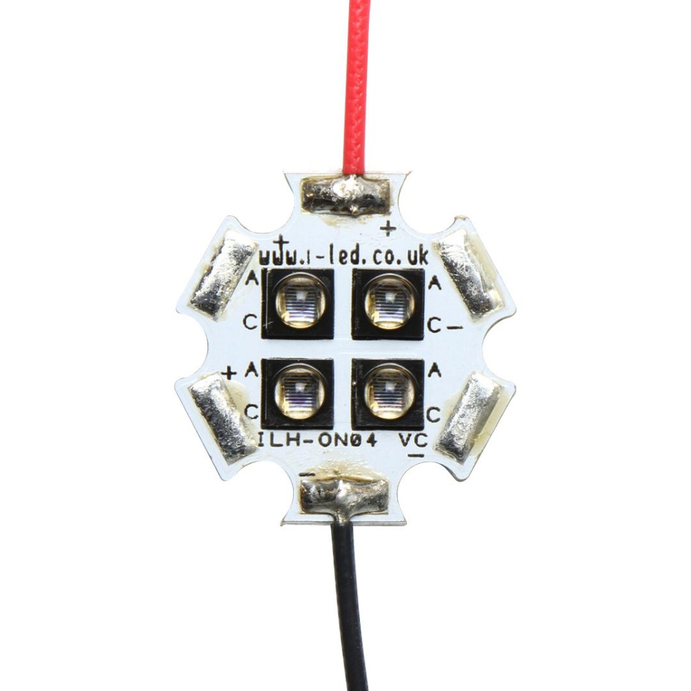IR EMITTER MODULE 4 CHIP IR 850NM ILHIO0485SLSC201WIR200. Intelligent LED Solutions製｜電子部品